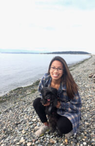 Our PT Lisa from Totem Lake Physical Therapy gets outside with her pup any chance she gets!